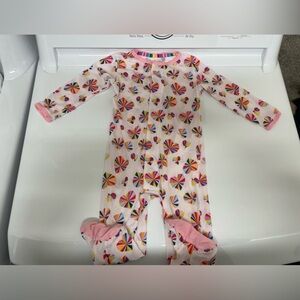 MAGNETIC ME Girls Baby Groovin Heart Coverall Size 6-9 months